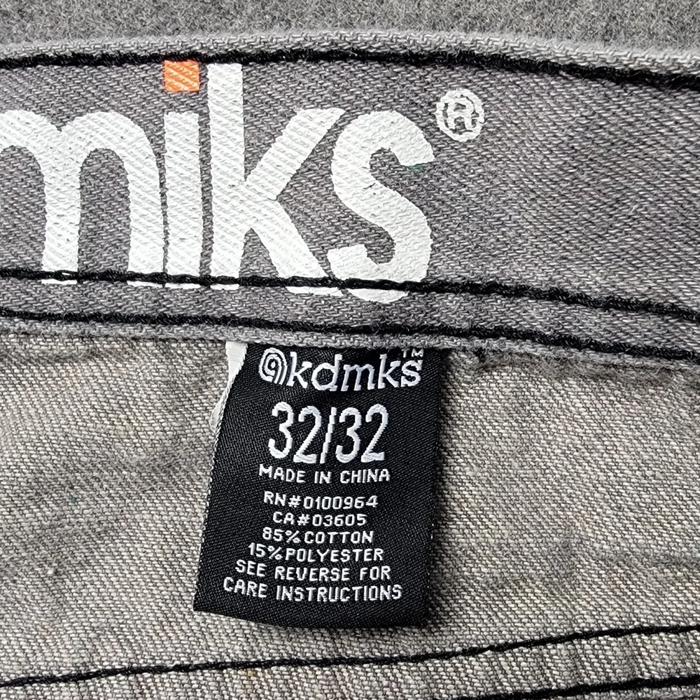 Akademiks Jeans Mens 32x32(30x29) Gray Straight‎ Casual Denim Pants